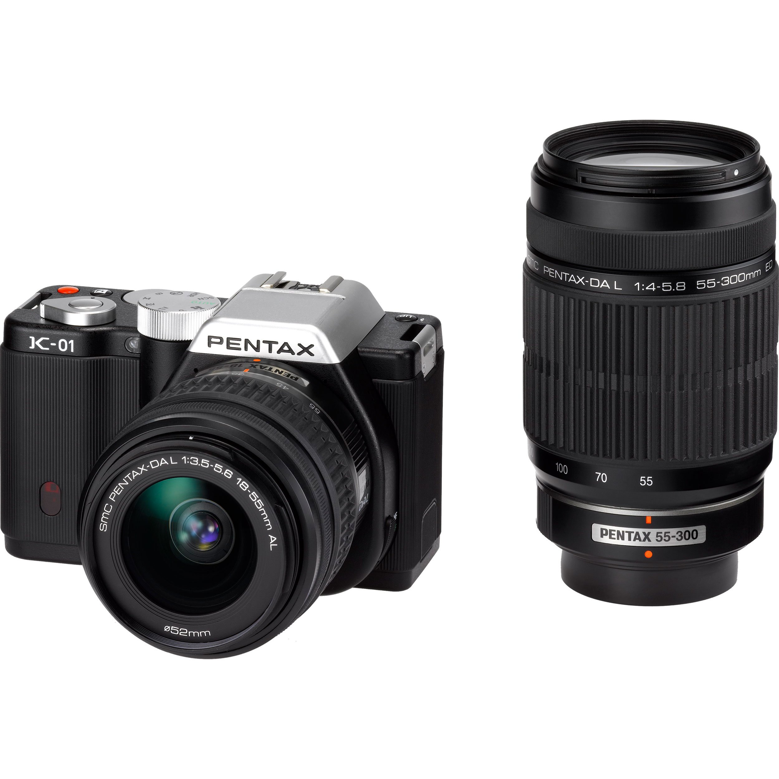 Amazon | PENTAX ミラーレス一眼カメラ K-01ダブルズームレンズキット 