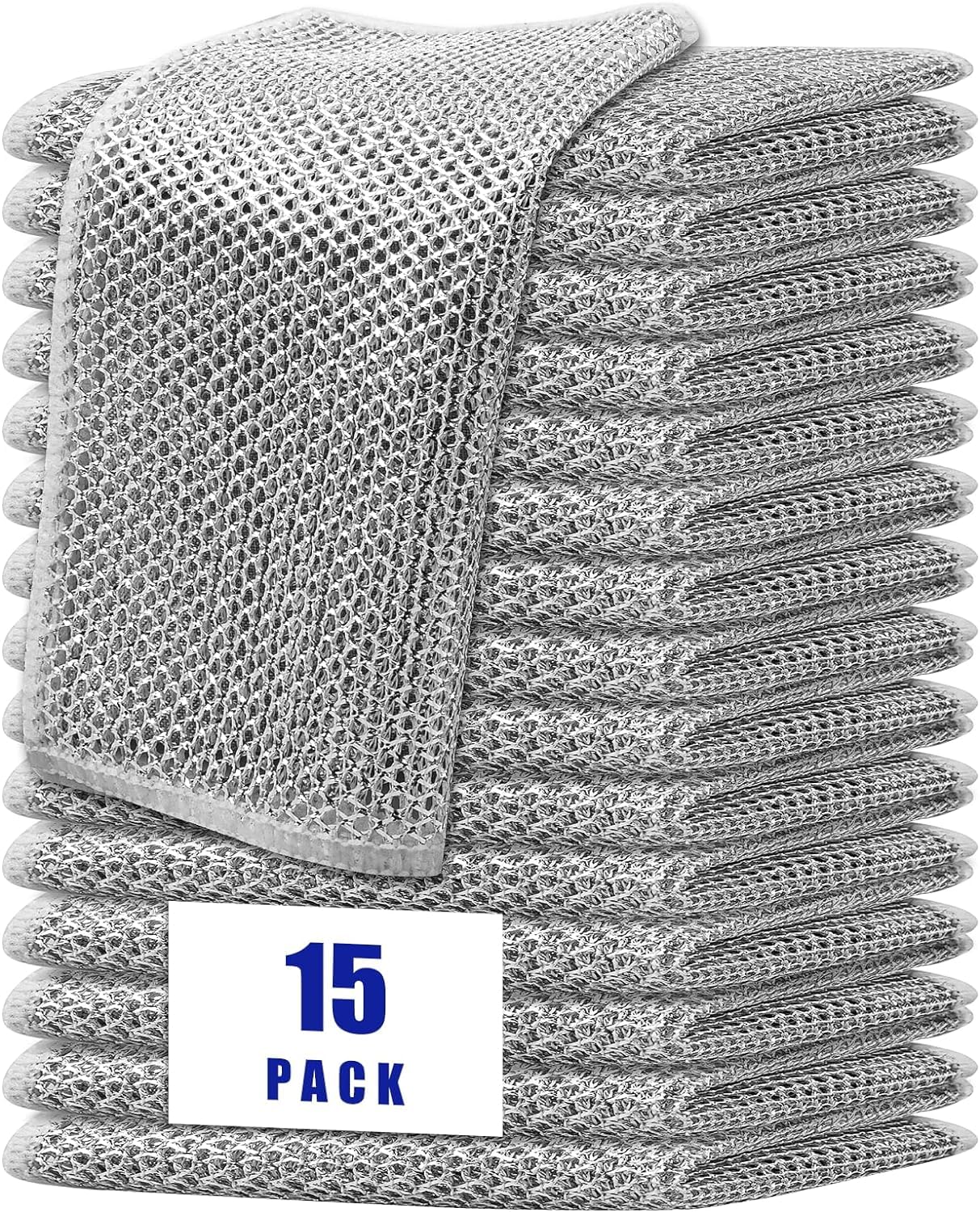 Non-Scratch Wire Dishcloth & Gaps Cleaning Brush, Multipurpose Wire ...
