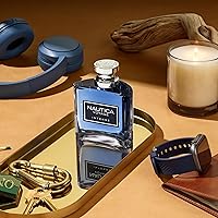 Vista 5 de Nautica Voyage Intense Eau de Toilette de 1.6 onzas líquidas (paquete de 1), notas de vetiver, cuero ahumado, mimosa, fragancia para hombre, larga