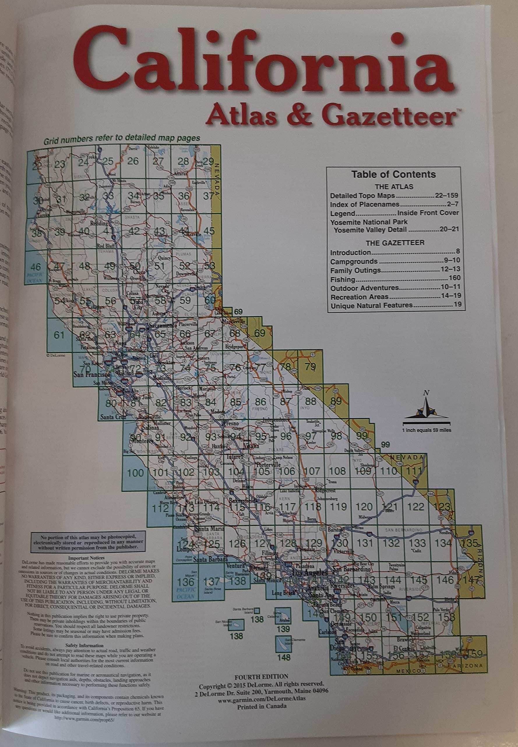 California Atlas & Gazetteer (Delorme Atlas & Gazetteer) - Image 2