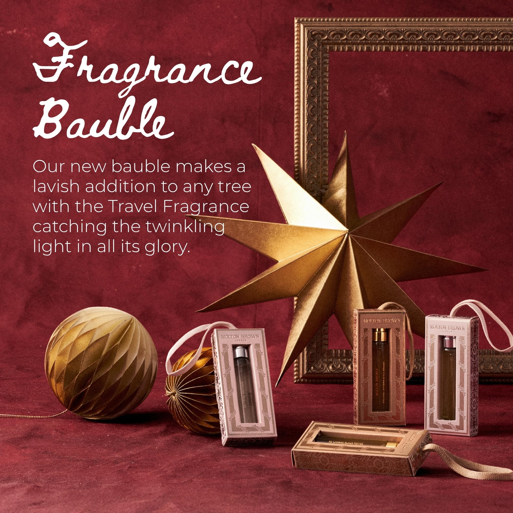 Molton Brown Coastal Cypress & Sea Fennel Fragrance Bauble