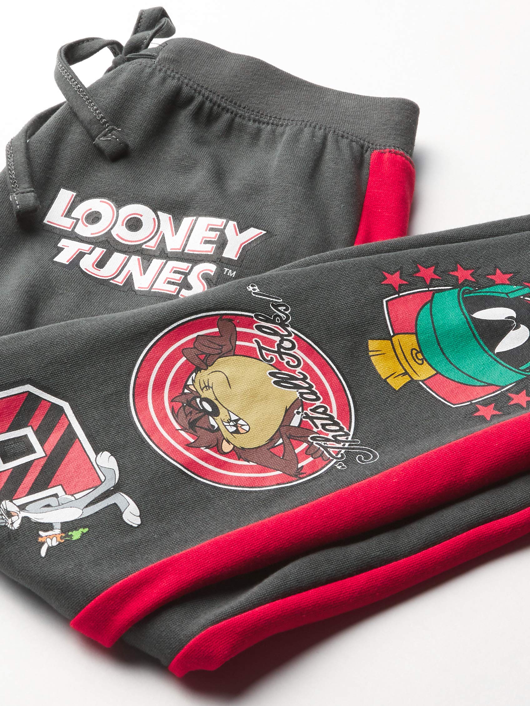 LOONEY TUNES Jungen Looney Tunes Graphic Hoodie, T-shirt, & Jogger Sweatpant, 3-piece Athleisure Outfit Bundle Set - Boys 4-20 T-Shirt