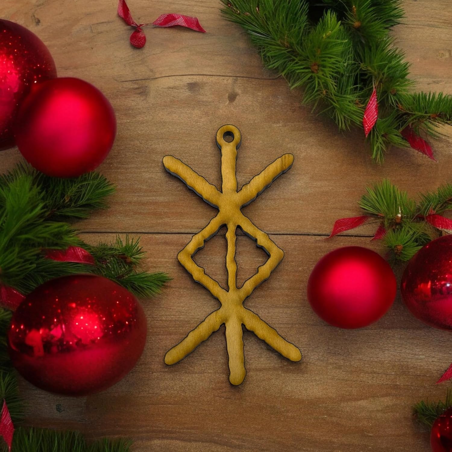 Ornament - Viking Protection Rune Ornament - Image 5