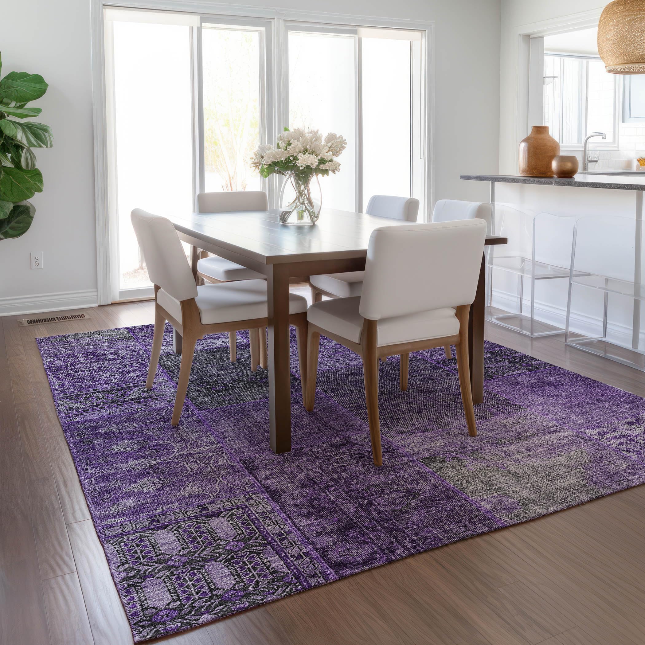 Amazon.com: Addison Rugs Chantille ACN669 Eggplant 9' x 12' Indoor