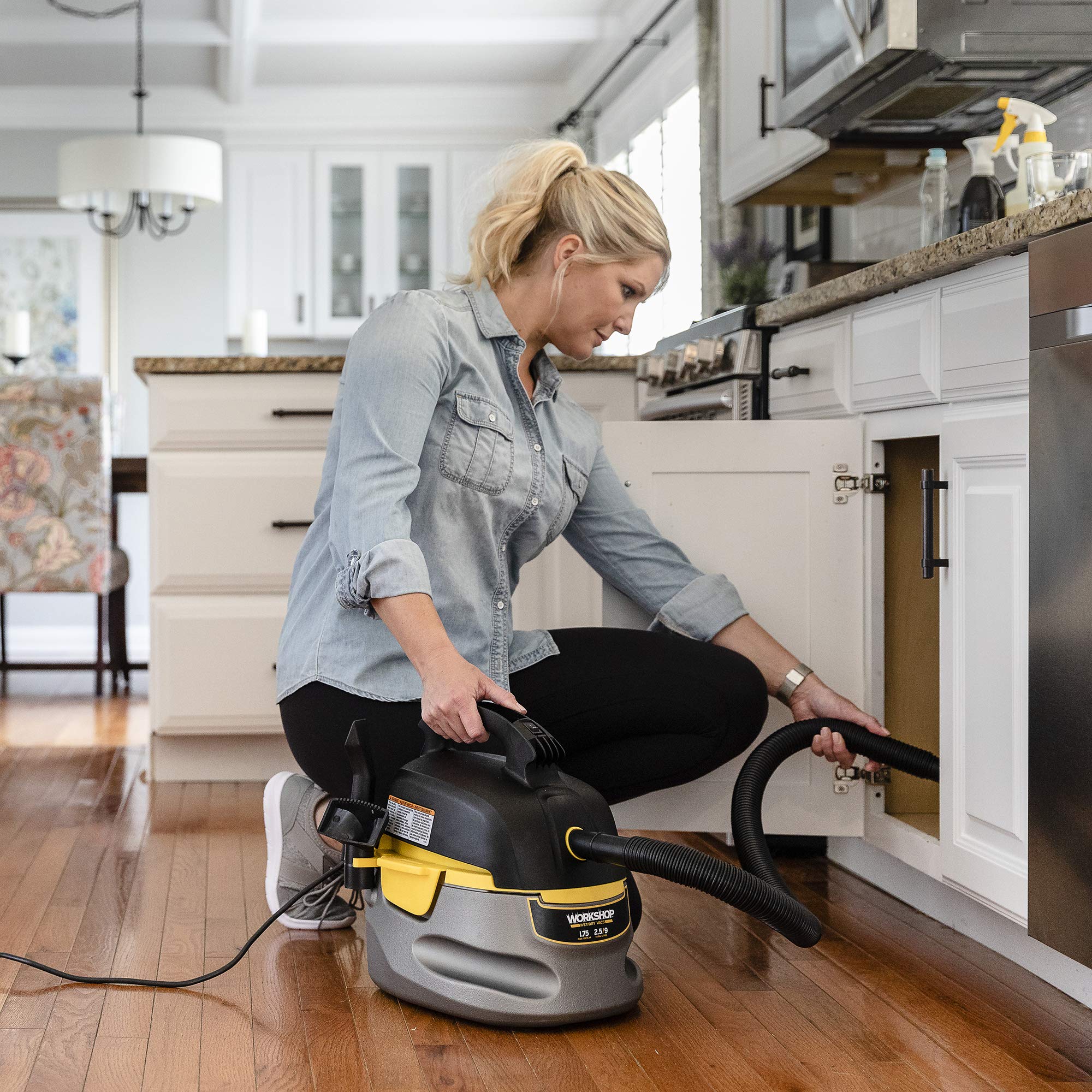 Wet/Dry Vacs Vacuum WS0255VA Compact, Portable Wet/Dry Vacuum