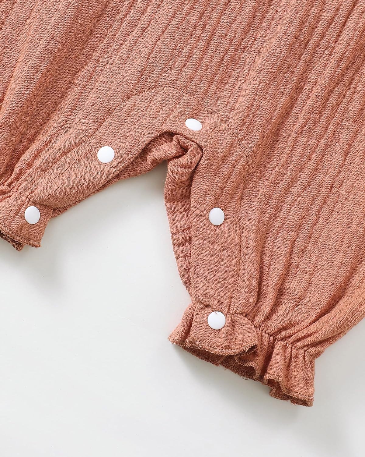 Renotemy Baby Girl Clothes Romper Infant Summer Bodysuit Outfits Cotton Linen Jumpsuits Newborn Essential Preemie Clothes - Image 4