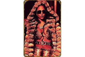 Lil Kim Vintage Music Poster Retro Metal Tin Sign