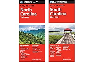Rand McNally Laminated North Carolina Pocket State Map