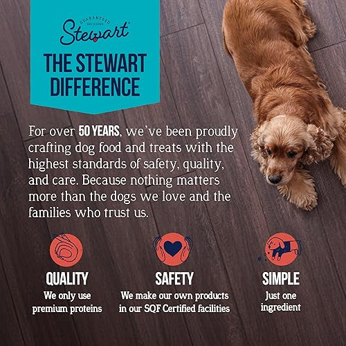 Miniatura 2 de Stewart Freeze Dried Dog Treats Healthy Natural Single Ingredient Grain Free Dog Treat Beef Liver Chicken Liver Chicken Breast Salmon Treats for
