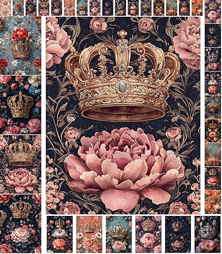 Miniatura 16 de Decoupage - Paquete de papel (10 hojas A4 / 8 x 12 pulgadas) conejitos de Pascua FLONZ Vintage Ephemera