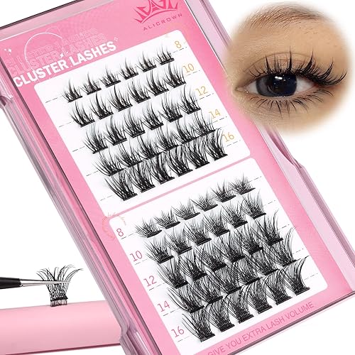 Miniatura 7 de Pestañas autoadhesivas en racimo de pestañas a presión, sin pegamento, extensiones de pestañas naturales, 2 estilos, extensiones de pestañas