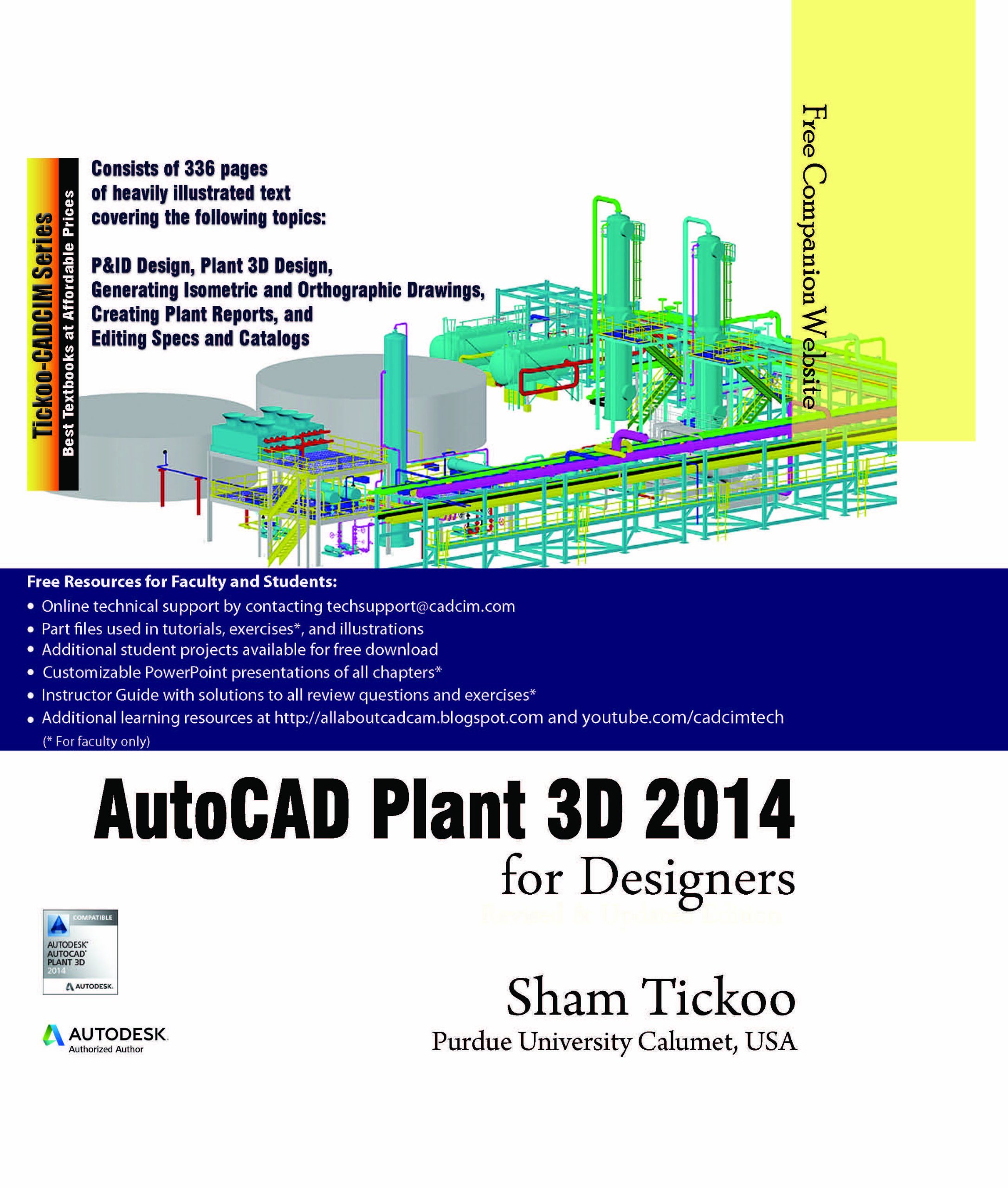 Buy AutoCAD Plant 3D 2014 for Designers — BookShops.in