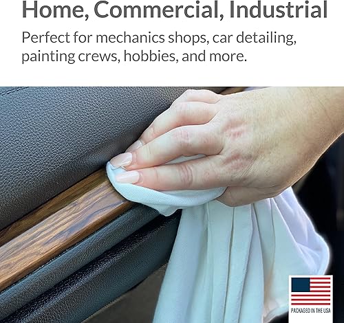 Miniatura 8 de Pinnacle Mercantile 5lb Box Rags 100% algodón camiseta de punto a granel tamaño surtido todo nuevo material no dobladillo multiusos paños de