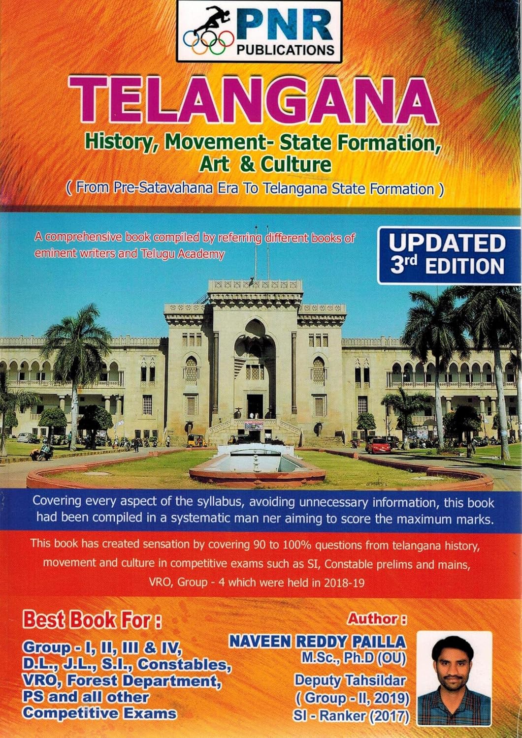 Buy Telangana History, Movement State Formation, Art and Culture