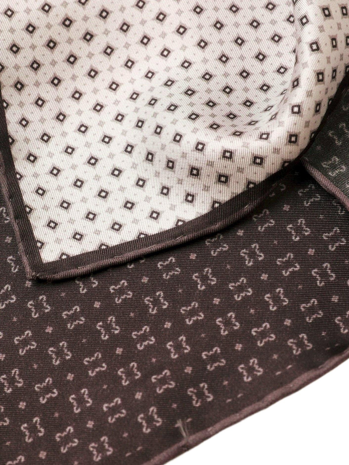 Jedwabna bandana ręcznie zwijana chusta unisex