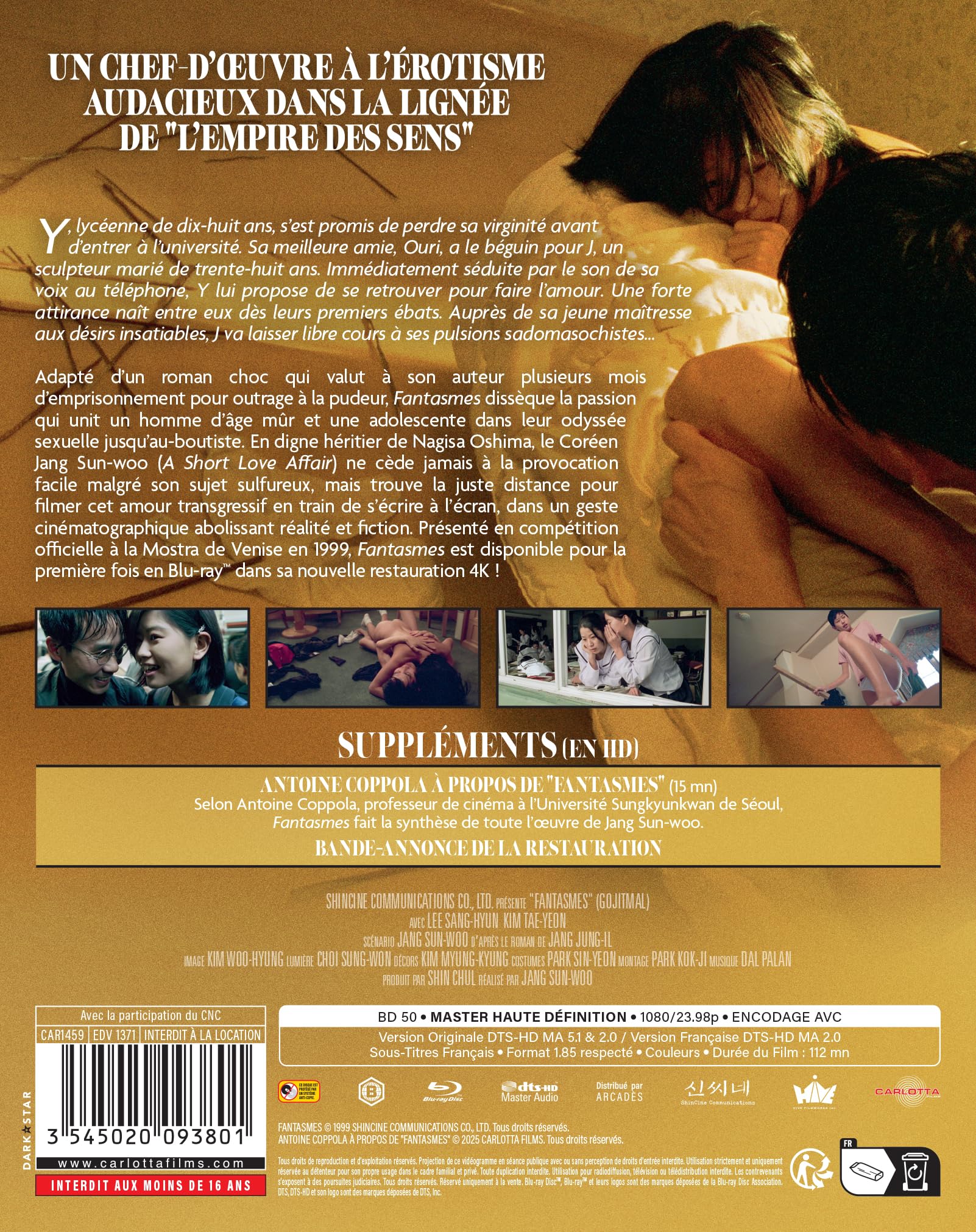 FANTASMES BLU-RAY
