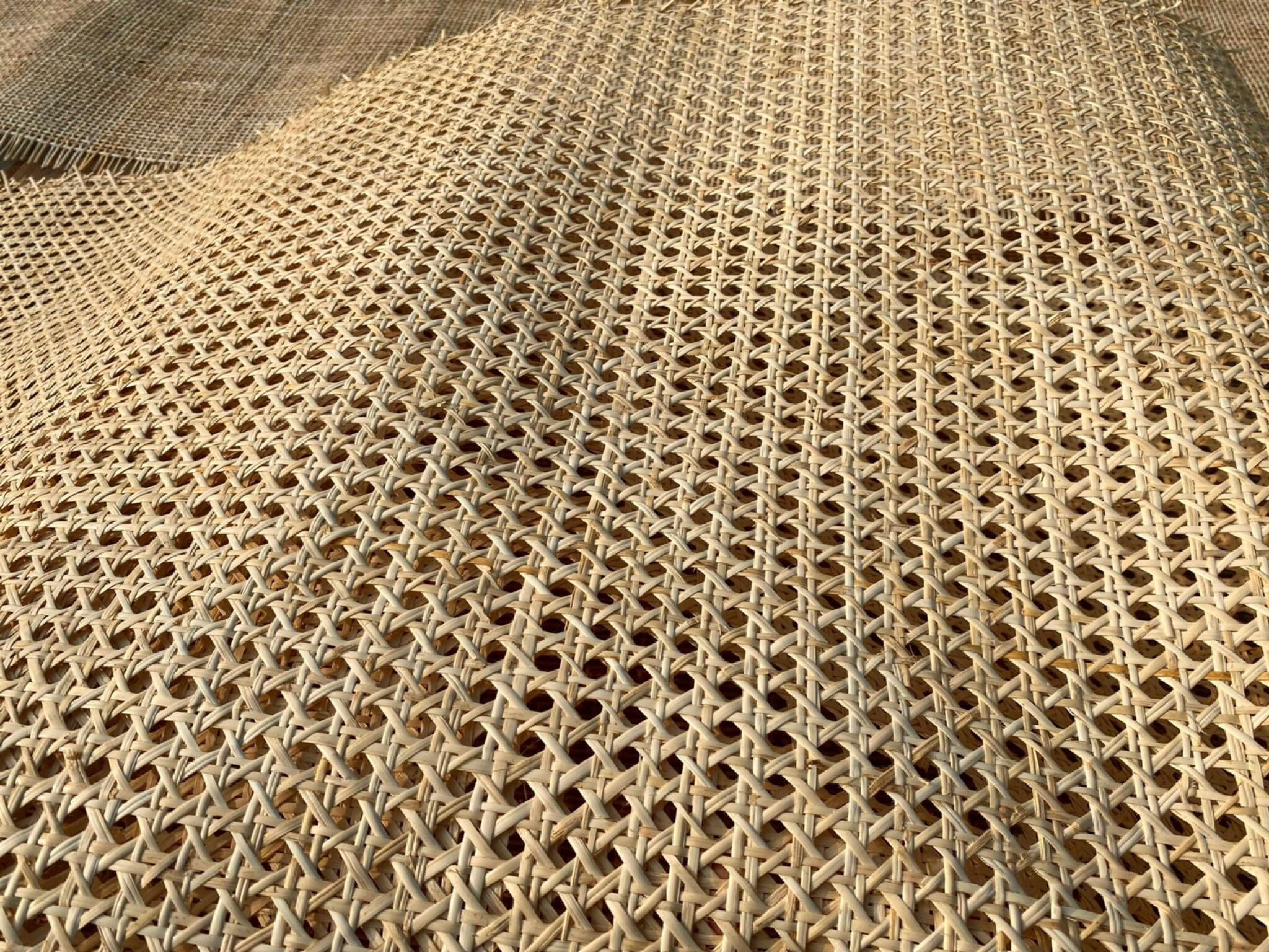 Ratan Natural, Ratan Rollo Mimbre 55 x 200 cm, Mimbre, Silla Ratan, Rejilla Mimbre, Mimbre Rollo, Rattan, Estera de ratán, Ratán Natural para muebles, Tela para Silla, Armario, Decoración del hogar