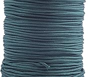 Vista 31 de KONMAY 1 rollo de cuerda de nailon para hacer pulseras de 150 yardas, trenzado de nailon Shamballa Macramé/cordón de cuentas de 0.4mm, cordón