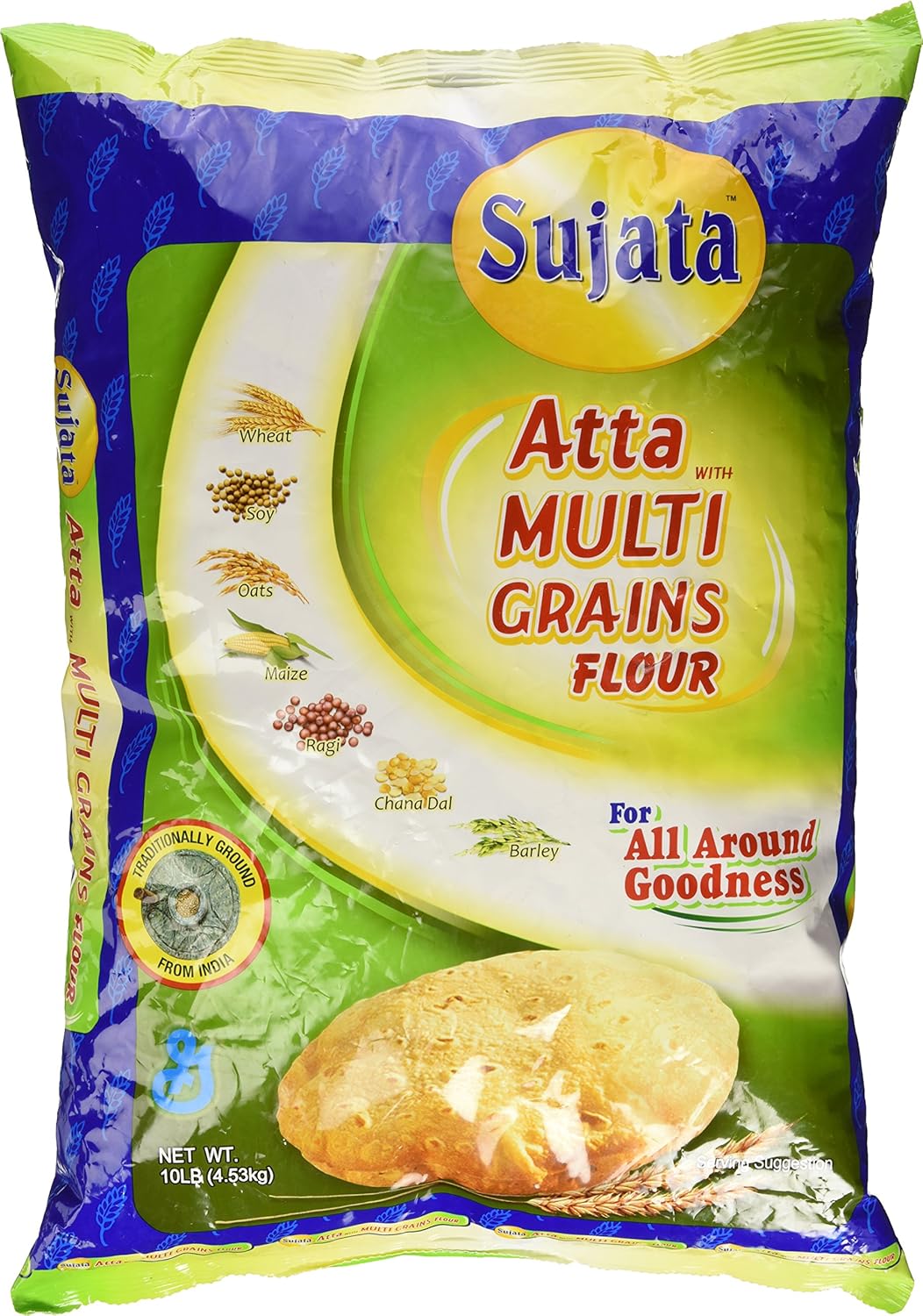 Pillsbury (Sujata) Atta with MultiGrains Flour 10lb