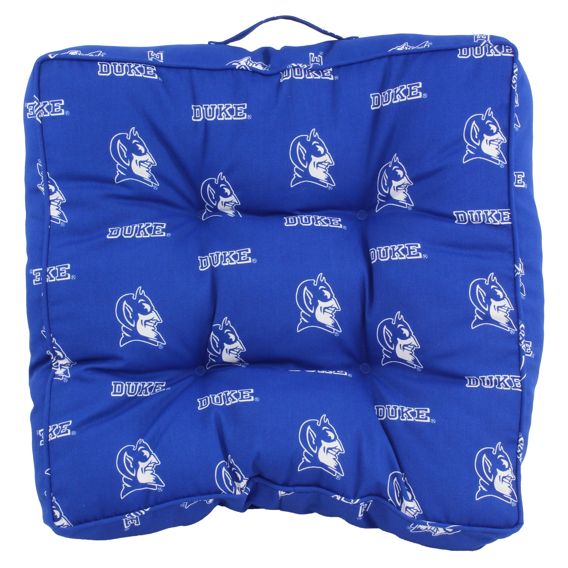 College Covers Everything Comfy Duke Blue Devils Floor Pillow, Pet Bed