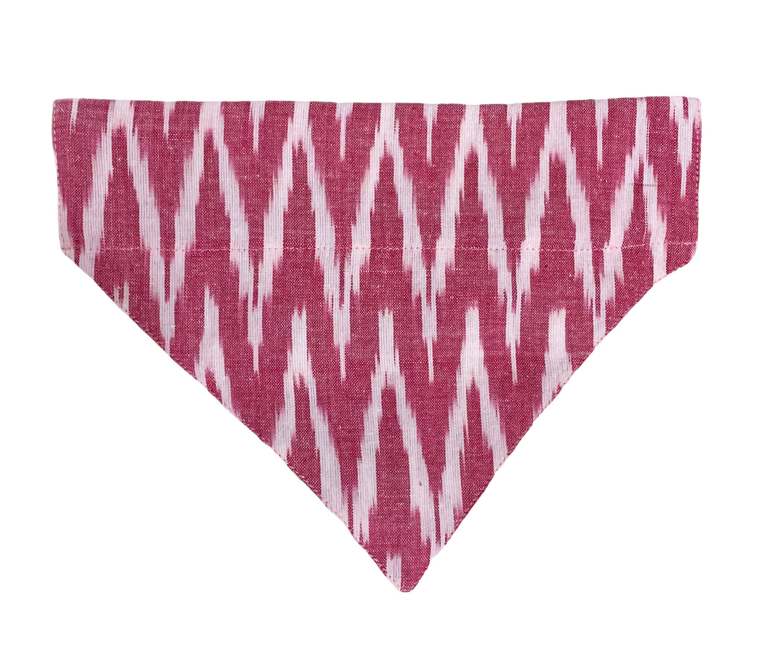 For The Fur Kids Dog Scarf/Dog Bandana: Festive Ikat Bandana for Pets (Pink) (B08KTNX43Z) Amazon Price History, Amazon Price Tracker