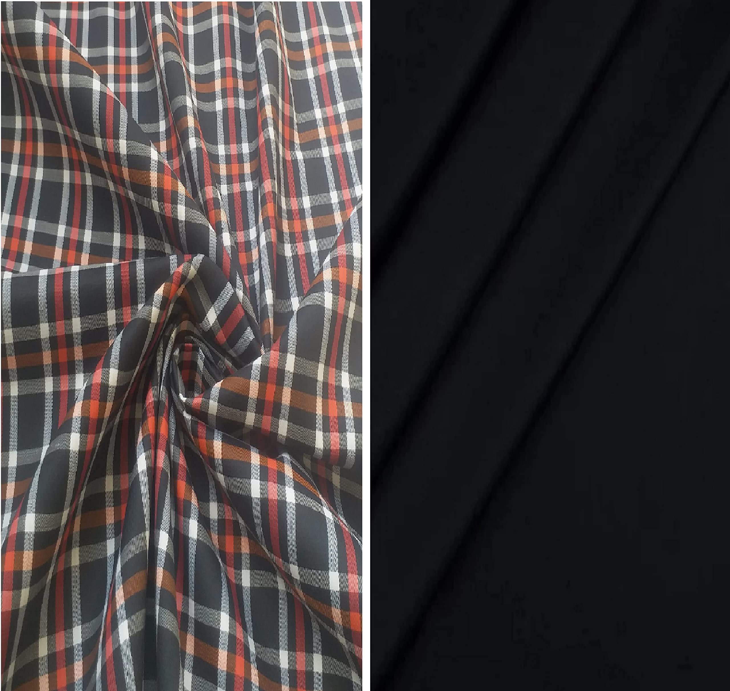 Pri & Su CottLinns Combo of Cotton Checkered Shirt 500038 & Trouser 90009-image-48