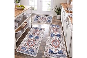 HEBE 3-Piece Boho Hallway Rug Set