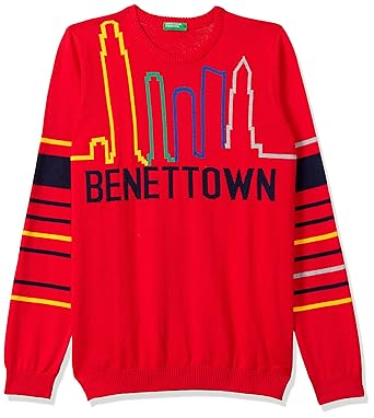 United Colors of Benetton Boys Casual Cotton Sweater