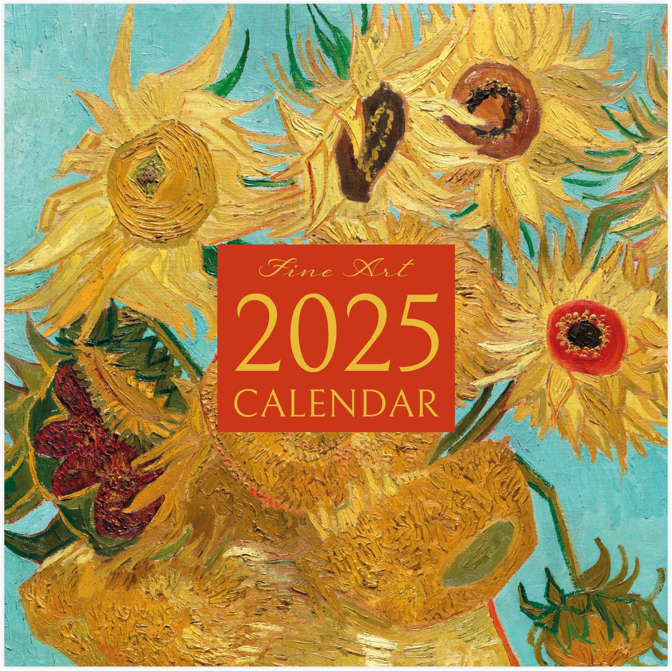 Fine Art 2025 Square Wall Calendar