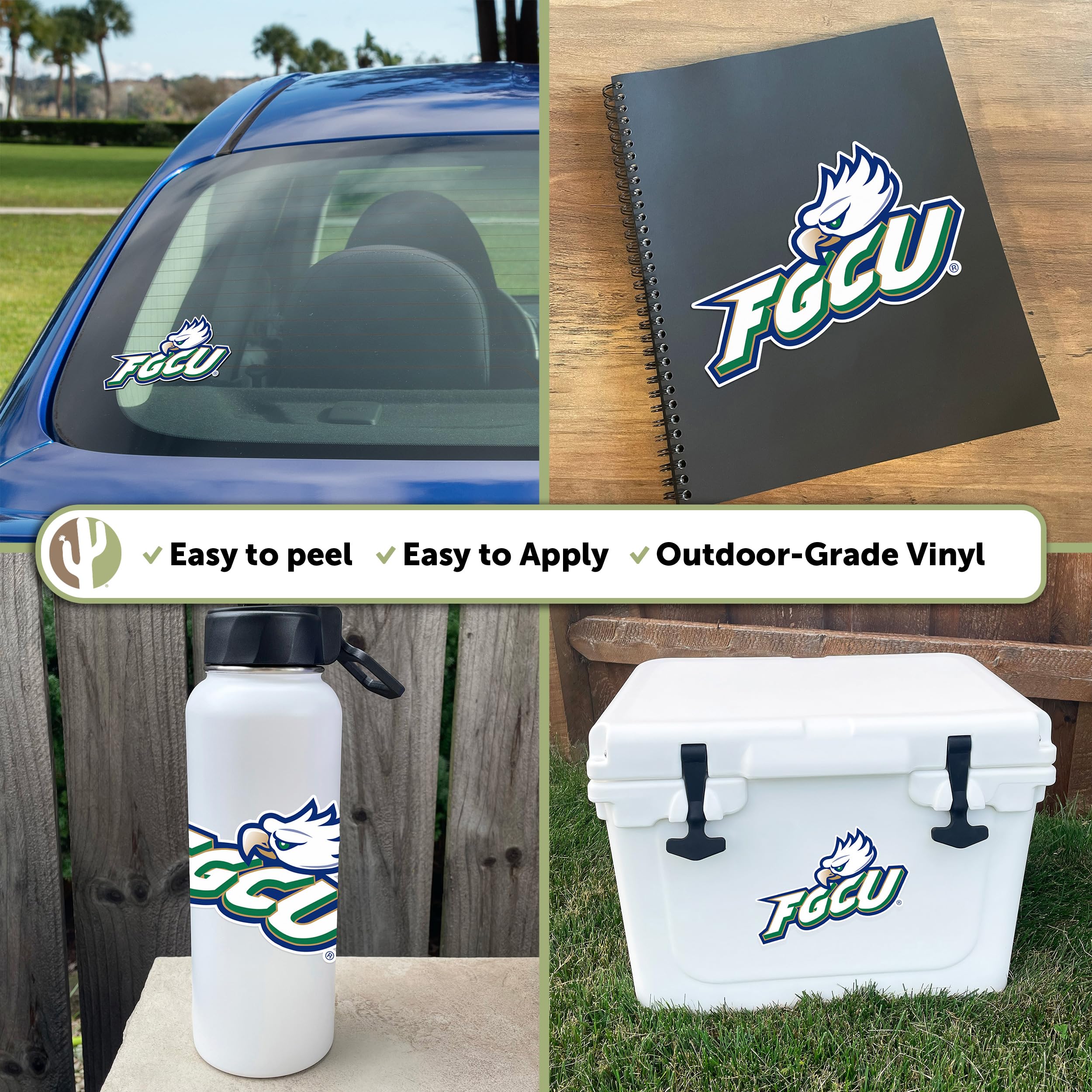 Ashland University Eagles Sticker - Desert Cactus Vinyl Decal For Laptop, Car & Water Bottle