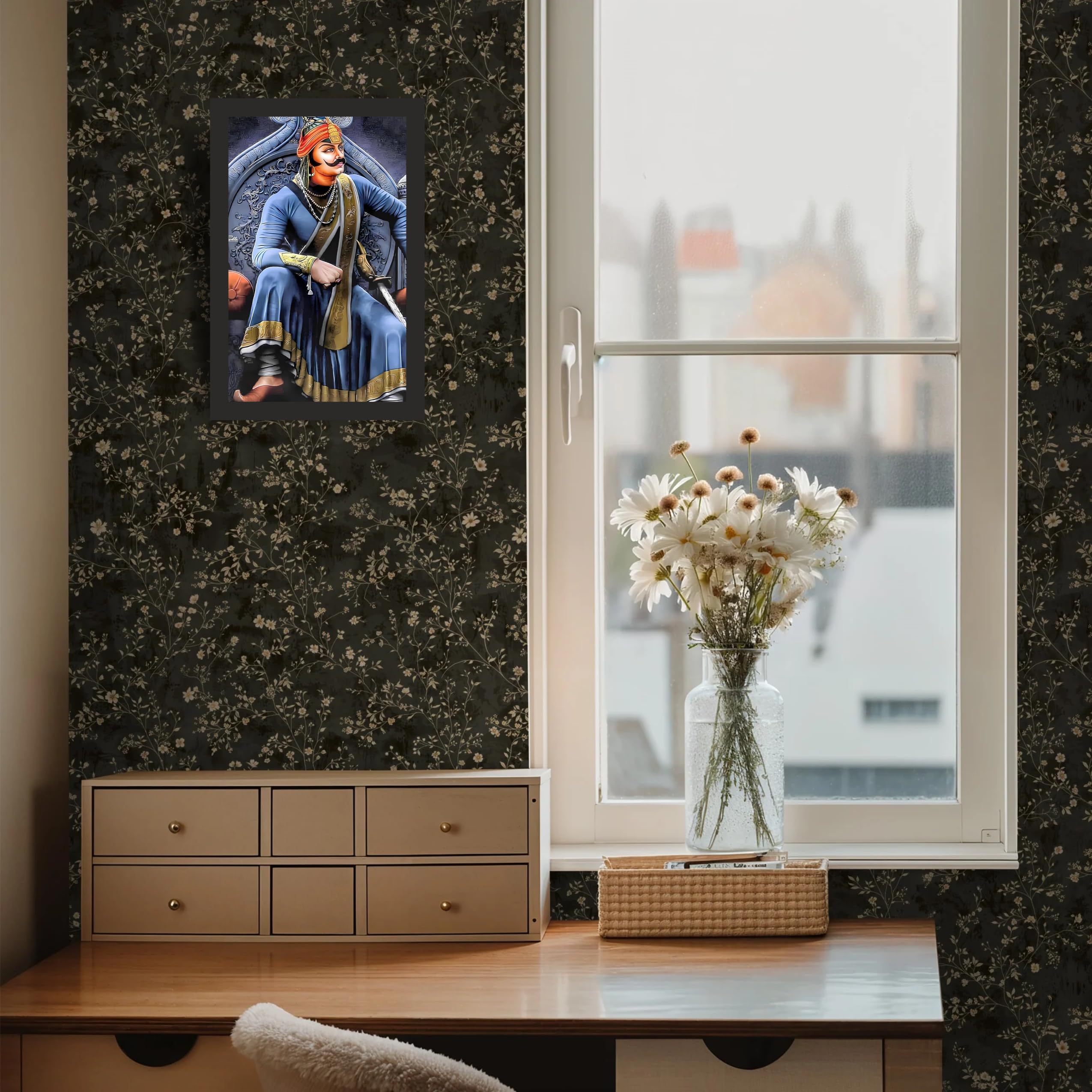 Royal Warrior King Wall Art