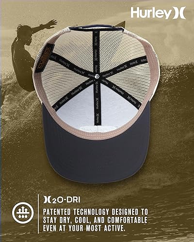 Miniatura 3 de Hurley Gorra de béisbol resistente al agua para hombre - Beach Break Trucker