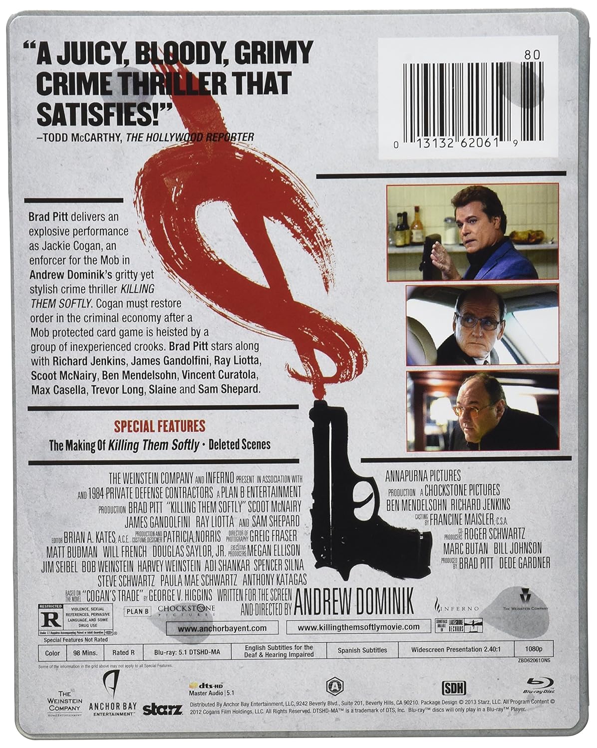 Killing Them Softly Steelbook