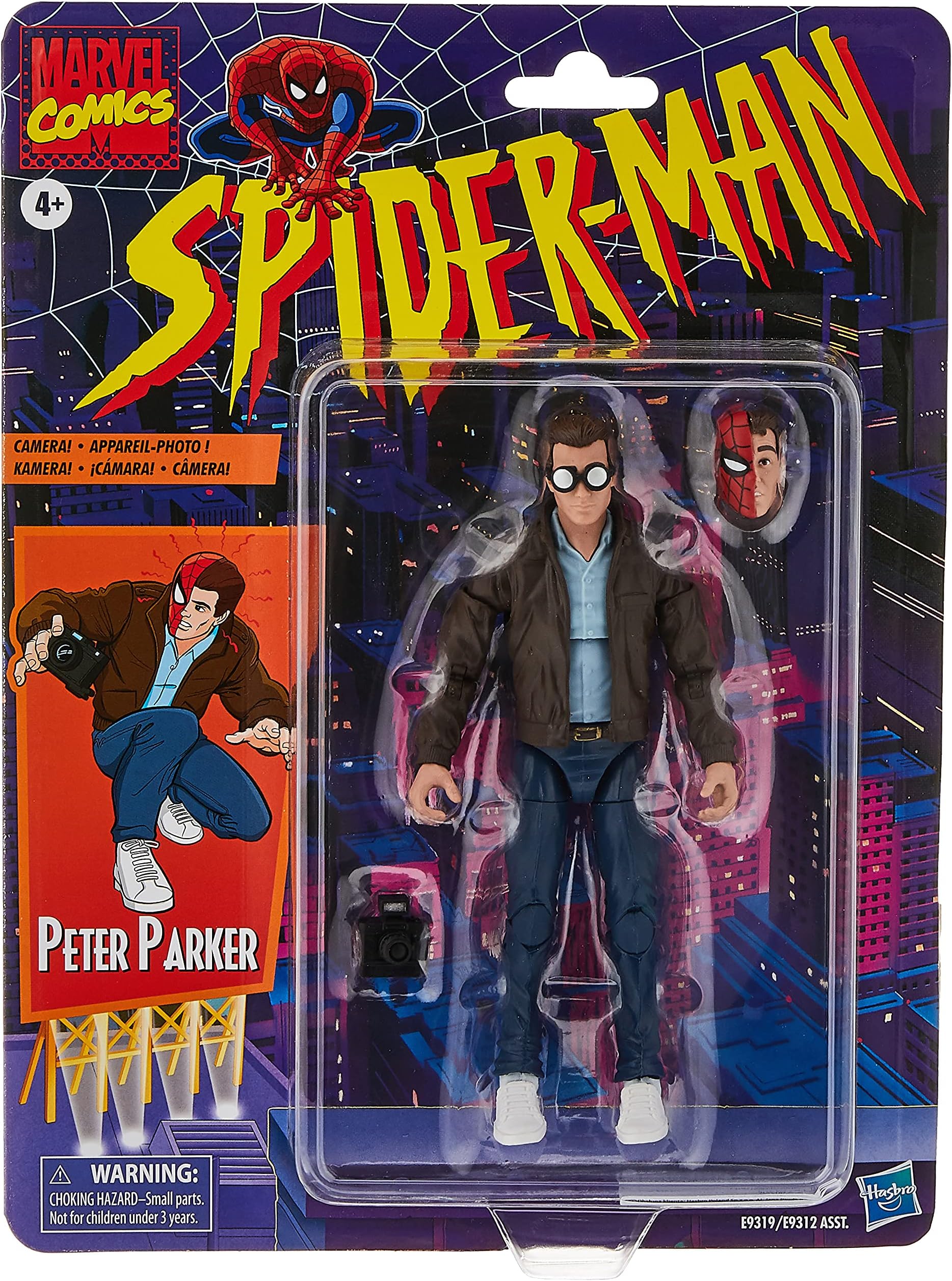 Marvel Spider-Man Collectible Daredevil Action Figure Toy (6 Inches, Multicolor)
