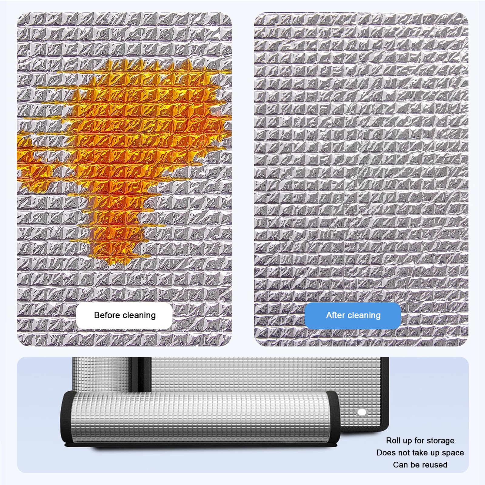 Questa Pellicola Oscurante Riflettente Anti-UV di Alta qualità per finestre Offre Controllo del Calore, Protezione della Privacy e Isolamento Acustico, Ideale per casa e Ufficio, con dimensi