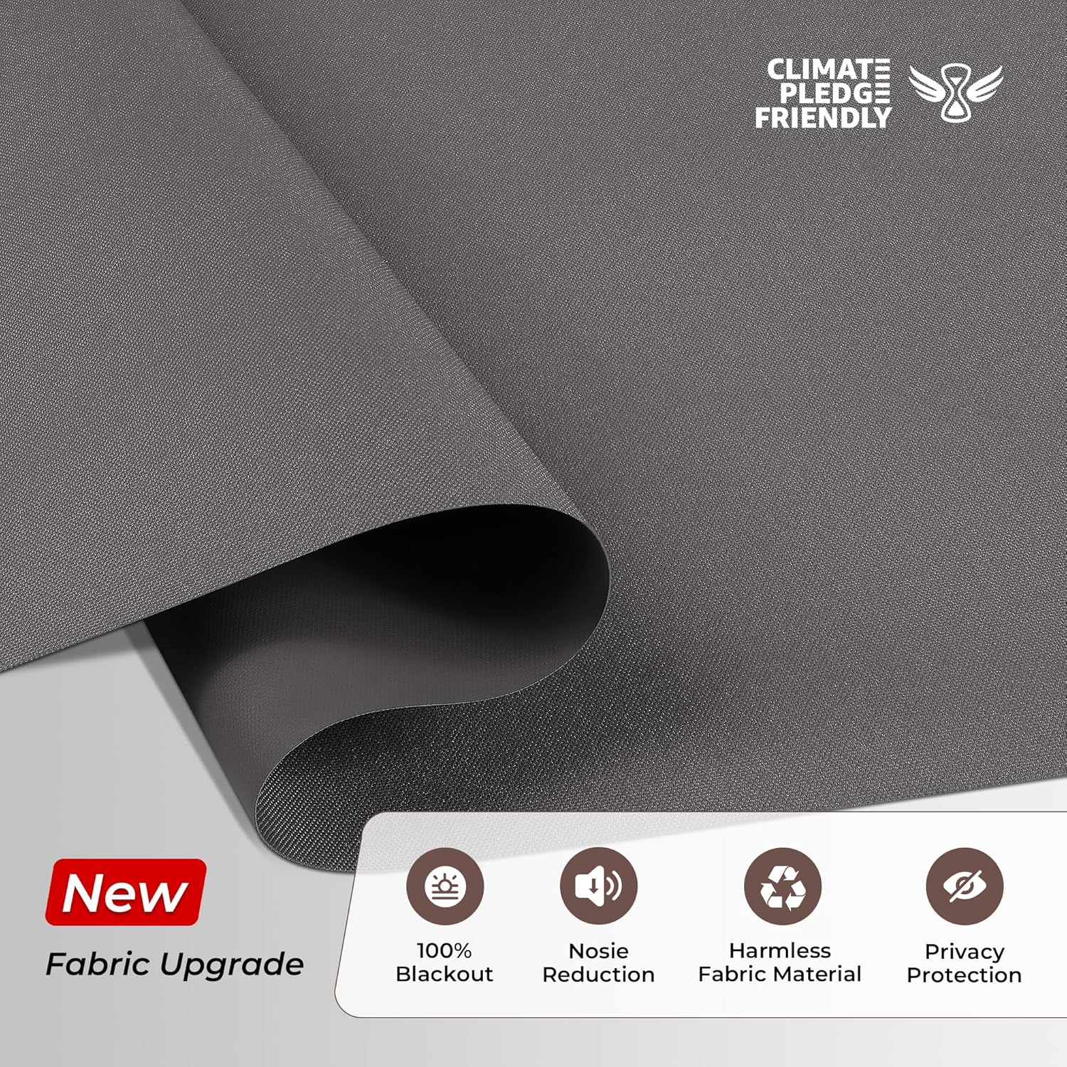 Allesin zen Blackout Roller Shades for Windows (Gray,29" W x 72" H),Cordless,Free-Stop,UV Protection,Block All Lights,Thermal Insulated Fabric Shades for Home,Office,Bedroom,Door 29"W x 72"H Gray