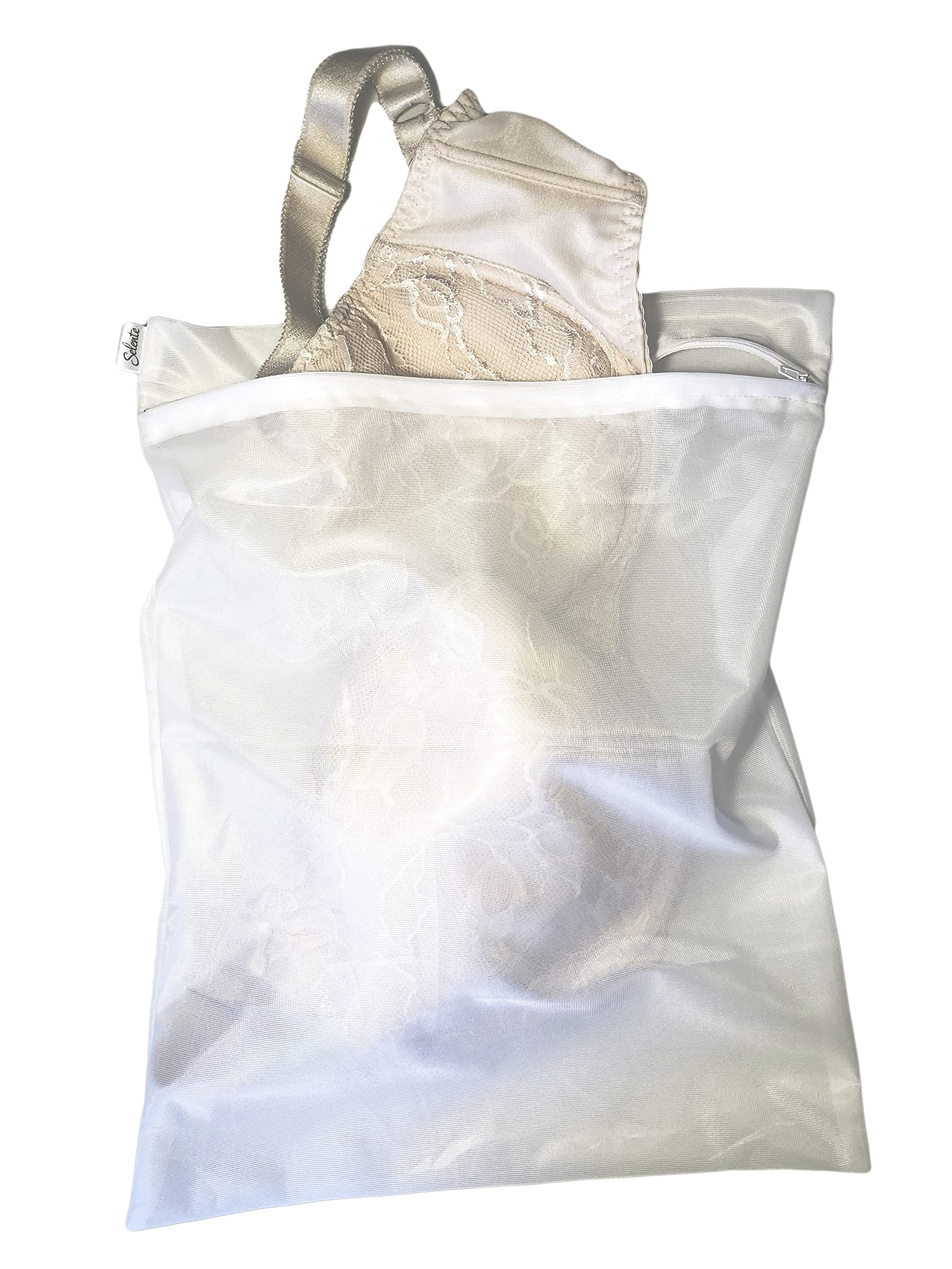 Selente My Secret Reggiseno Donna in Pizzo Curvy/Taglie Forti Coppe D-K con Salva bucato Incluso. Made in EU.