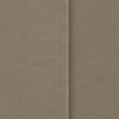 Miniatura 260 de Deconovo Cortina opaca de Navidad para puertas de vidrio y luces laterales, panel de privacidad con aislamiento térmico con doble bolsillo para