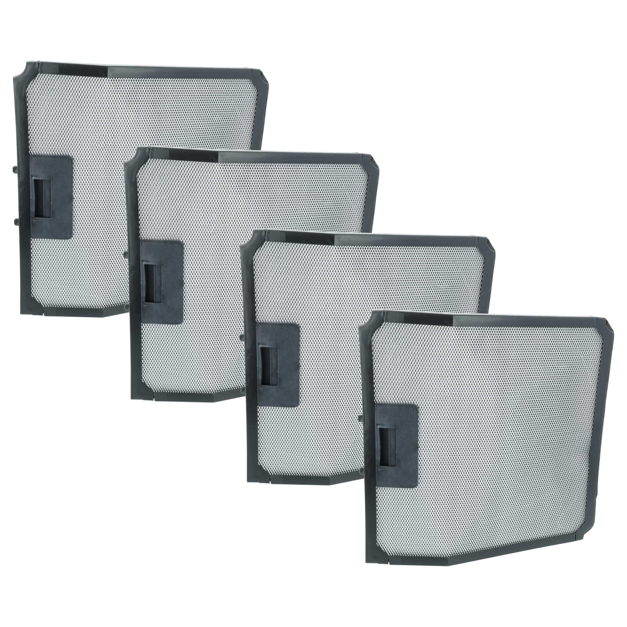 vhbw 4x filtro de carbón activo Longlife compatible con Silverline BEW953 2E