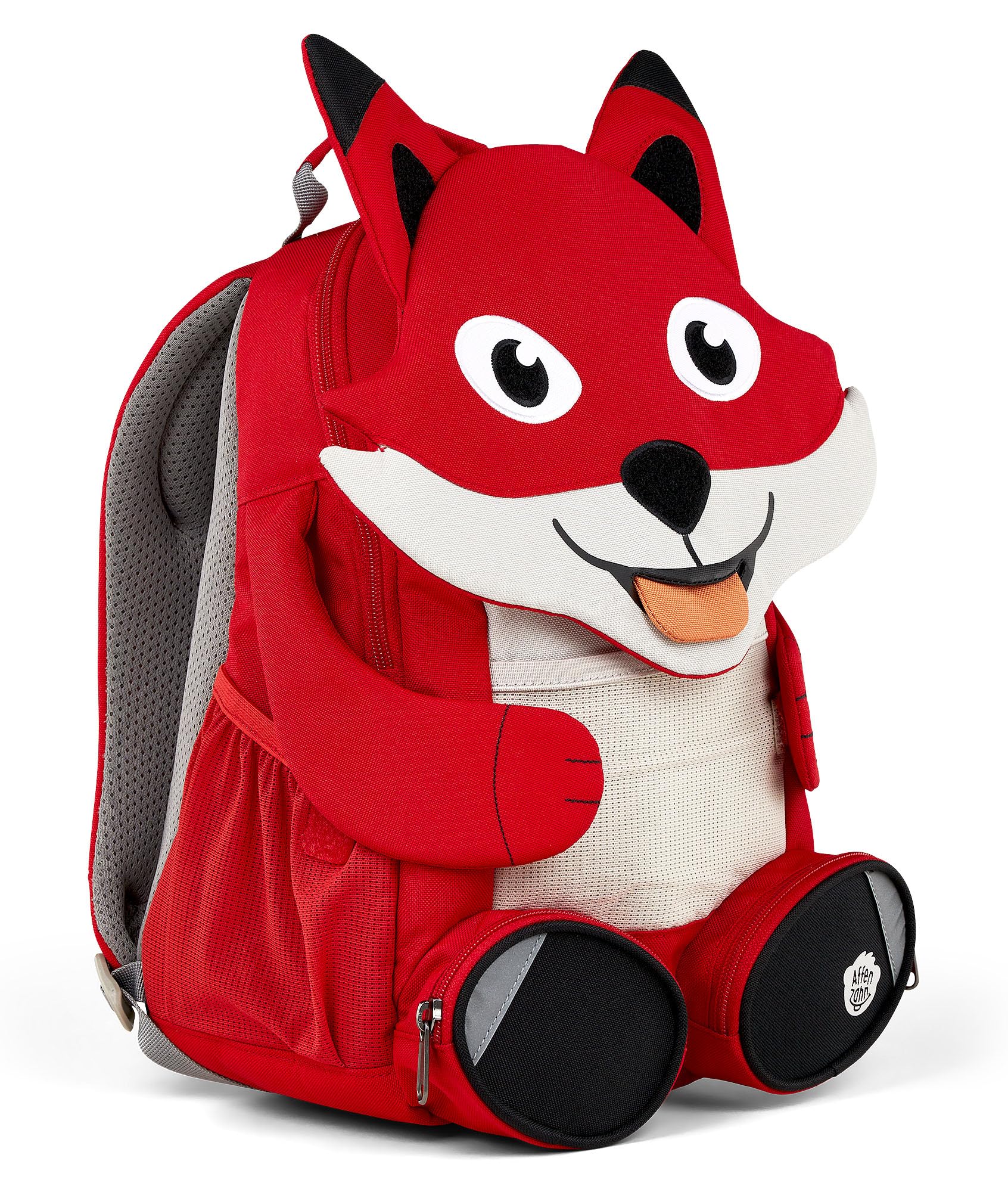 Affenzahn Fox Backpack for Kids, 3-5 Yrs Old - Water-Repellent Toddler Backpack for Daycare &amp; Preschool - Cute Bookbag for Girls &amp; Boys with Functional Pull-Out Tongue - Does Not Fit an A4 Folder