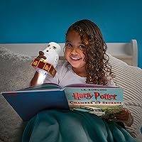 Vista 2 de GoGlow 14341 Harry Potter Hedwig - Luz nocturna para niños, color blanco