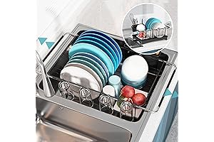 MAJALiS Sink Dish Drying Rack - The Ultimate Space-Saving Solution for Your Kitchen