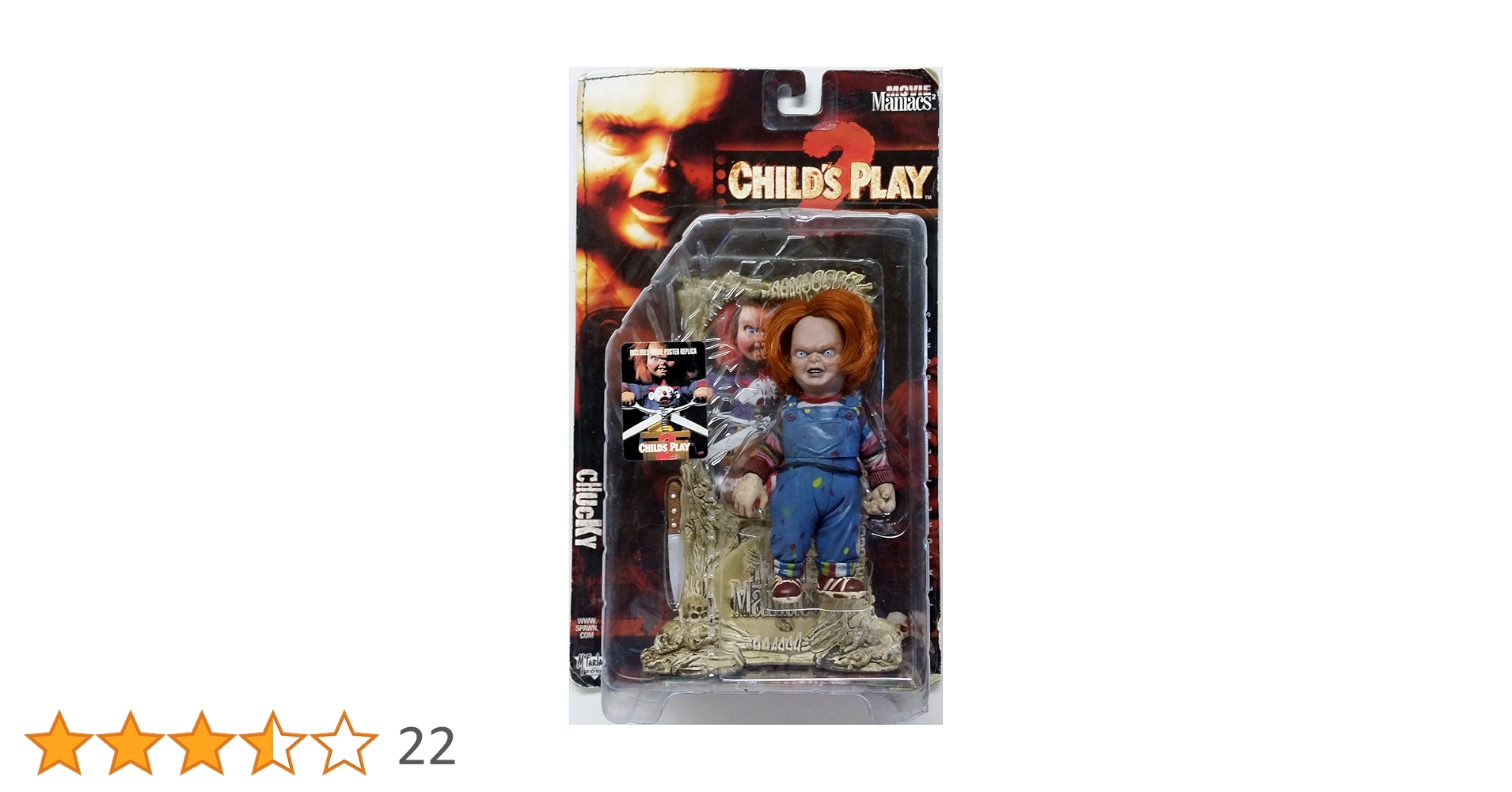 【未開封】マクファーレン ムービーマニアックス2 チャイルドプレイ2 チャッキー マクファーレン ムービーマニアックス2 チャイルドプレイ2