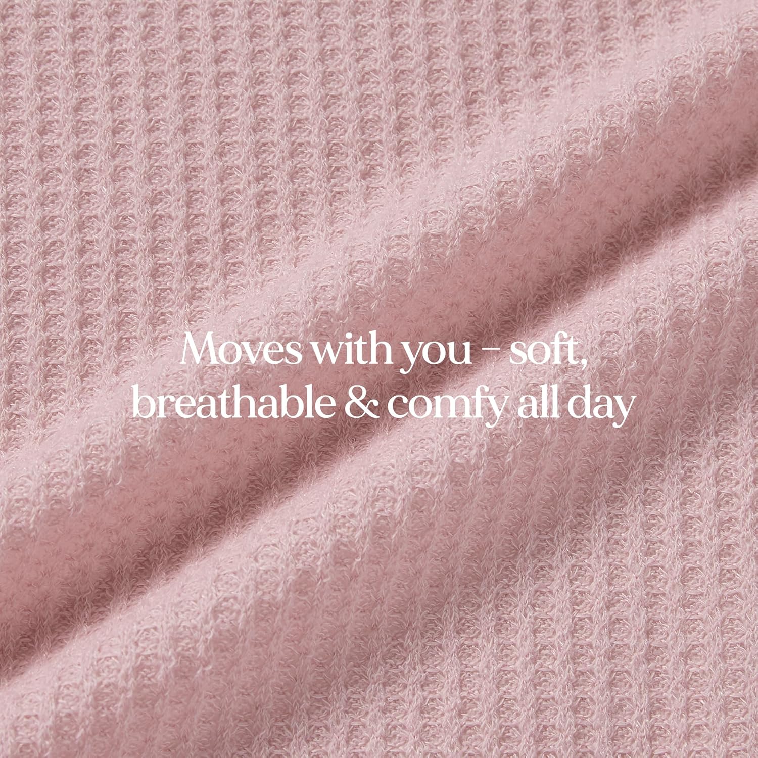 GIVON Women's Lightweight Waffle Knit Zip Up Hoodie – Long Sleeve Thin Casual Hooded Jacket Plus Size - Image 6