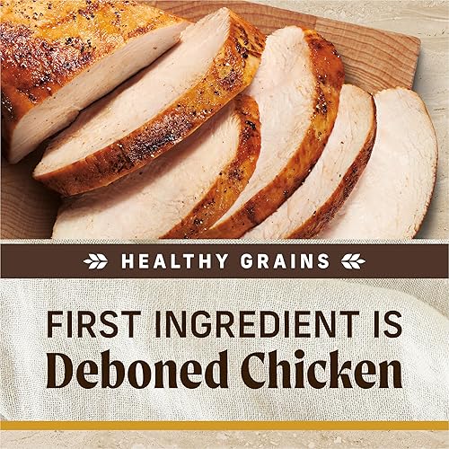 Miniatura 4 de Merrick Healthy Grains - Alimento seco prémium para perros adultos, croquetas saludables y naturales con pollo y arroz integral, bolsa de 12.0 libras