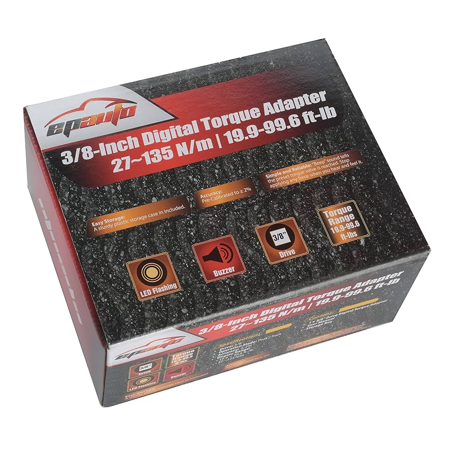 Amazon.com: EPAuto 3/8-Inch Digital Torque Adapter,19.9-99.6