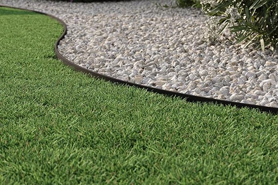 EasyFlex 4-Inch Composite Landscape Edging Kit, 40-Foot, Black