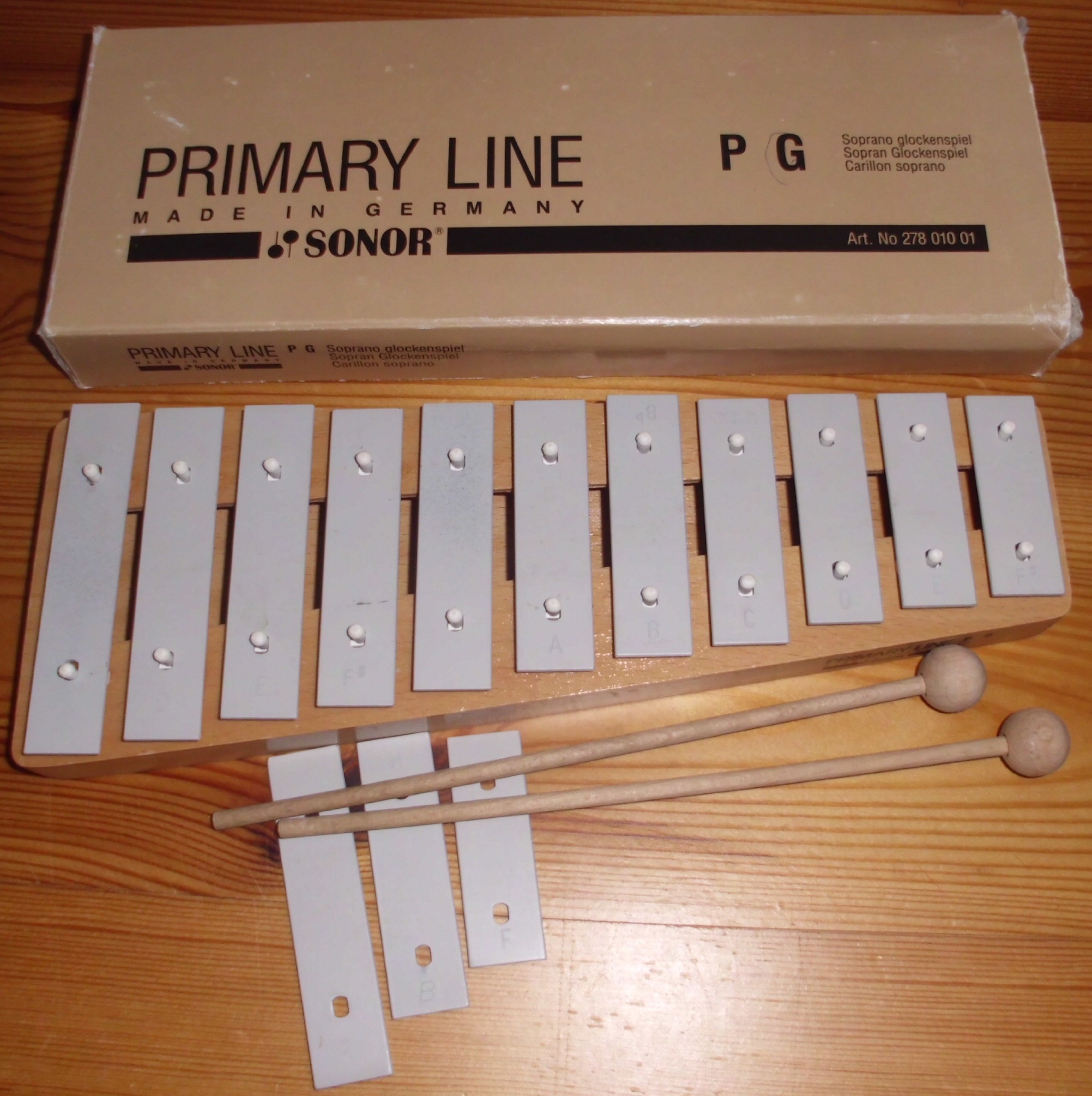 Sonor Soprano bambini della campana gioco Primary con legno di faggio