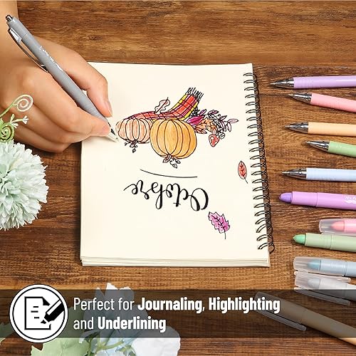 Miniatura 4 de Mr. Pen - Resaltadores de la Biblia y bolígrafos que no se corren, paquete de 12, resaltadores de gel, bolígrafos de la Biblia que no se traspasan