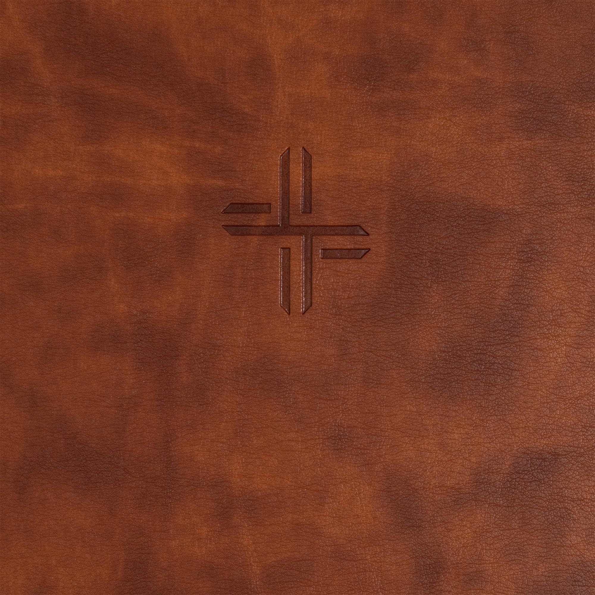 CSB Notetaking Bible, Expanded Reference Edition, Brown LeatherTouch Over Board [Imitation Leather] CSB Bibles by Holman - PT07